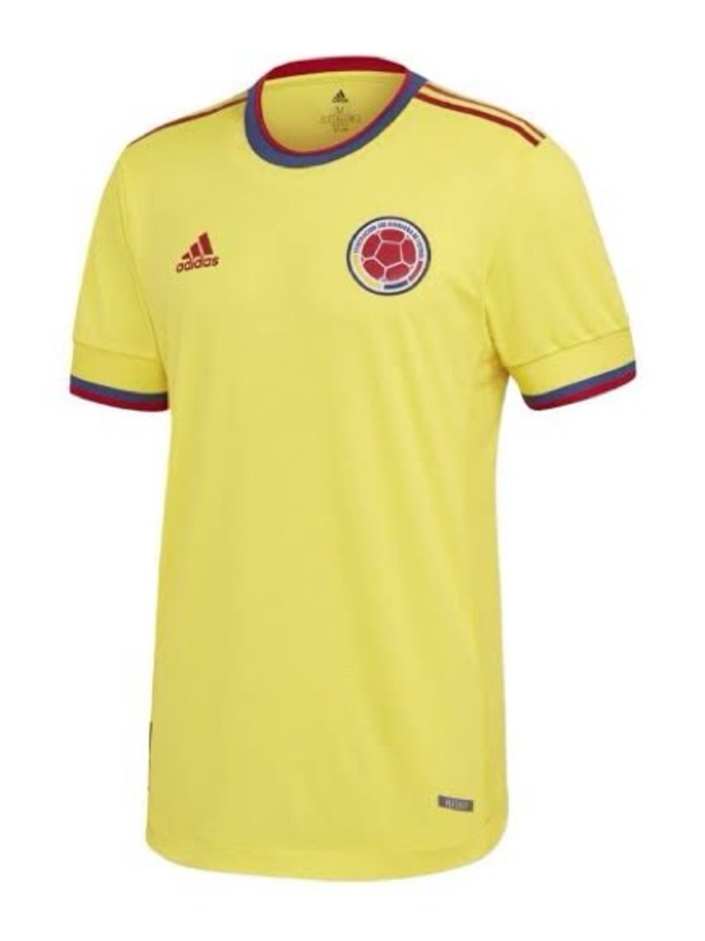 Adidas Colombia Yellow Home Soccer Jersey